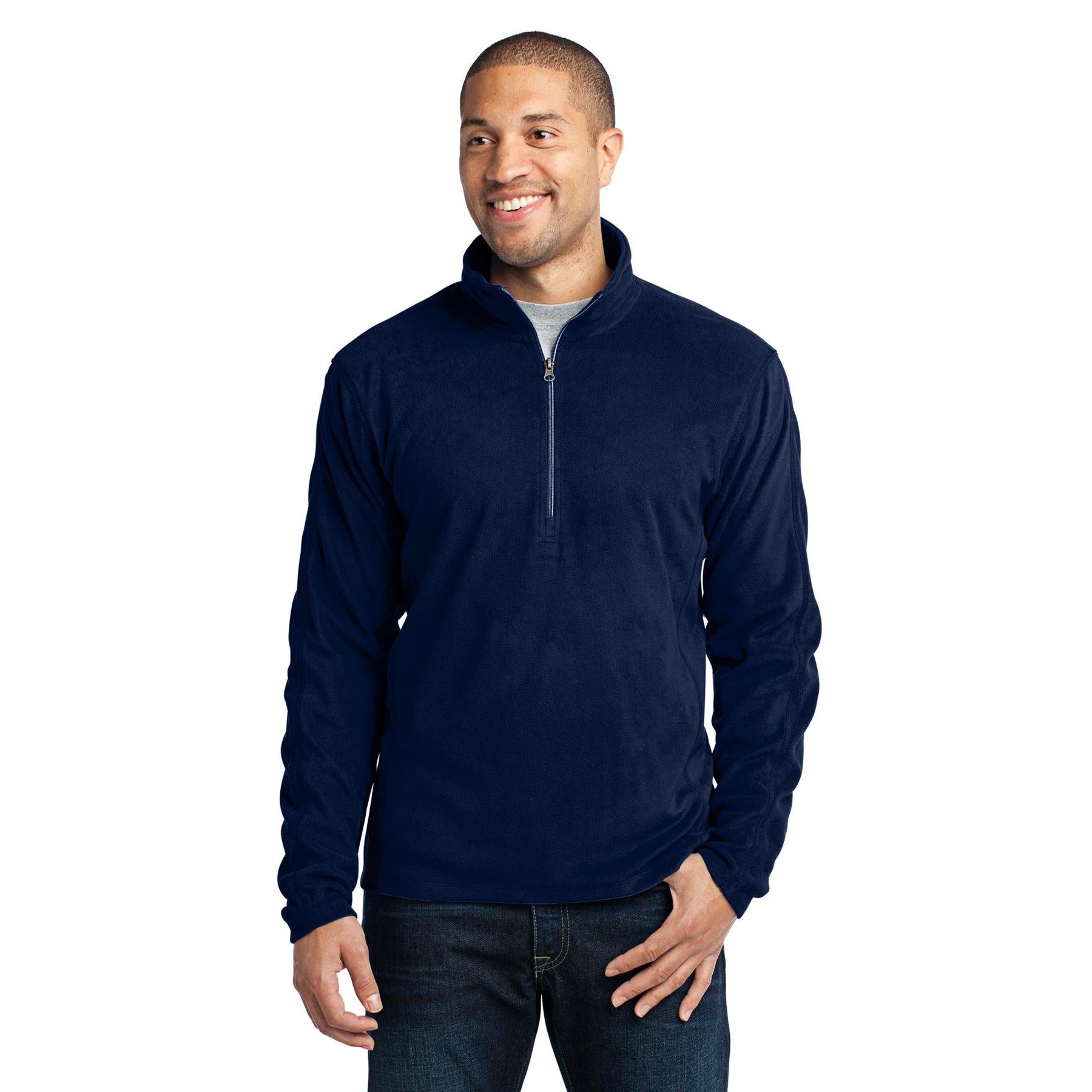Port Authority-Port Authority® Microfleece 1/2-Zip Pullover. F224-MedTech-3